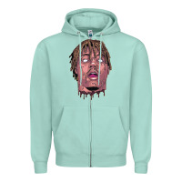 Seafoam art of juice rap Zipper Hoodie - linhVisuals