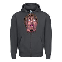Smoke art of juice rap Zipper Hoodie - linhVisuals