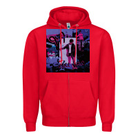 Red juice album music Zipper Hoodie - linhVisuals