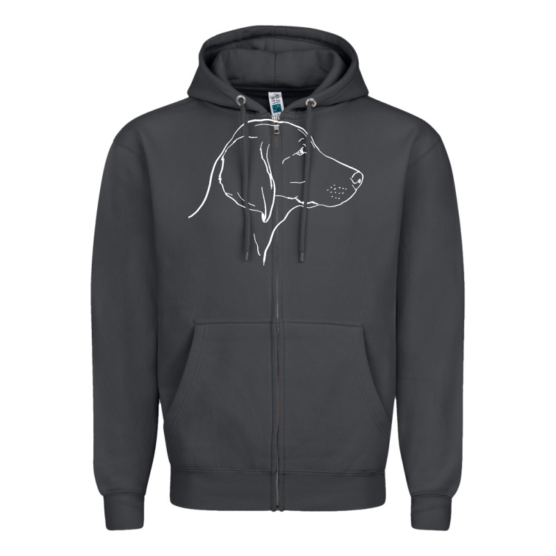 Weimaraner T  Shirt Weimaraner Dog Line Art Zipper Hoodie by linhVisuals | Teevron