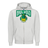 Dove Grey ballhogs-Lovers Zipper Hoodie - linhVisuals