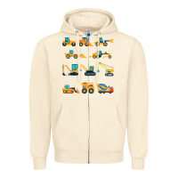 Sandshell construction excavator vehicle boys builder heavy equipment t shirt Zipper Hoodie - linhVisuals