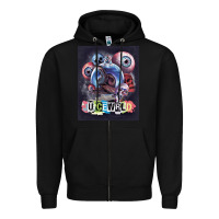 Black wrld legend of music rap Zipper Hoodie - linhVisuals