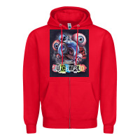 Red wrld legend of music rap Zipper Hoodie - linhVisuals