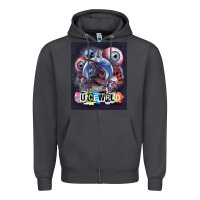 Smoke wrld legend of music rap Zipper Hoodie - linhVisuals