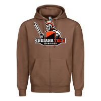 Chestnut indiana institute of technology warrior Zipper Hoodie - linhVisuals