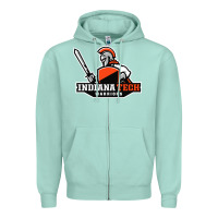 Seafoam indiana institute of technology warrior Zipper Hoodie - linhVisuals