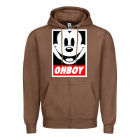 Chestnut ohboy Zipper Hoodie - linhVisuals
