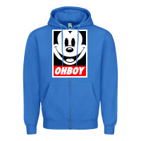 True Royal ohboy Zipper Hoodie - linhVisuals