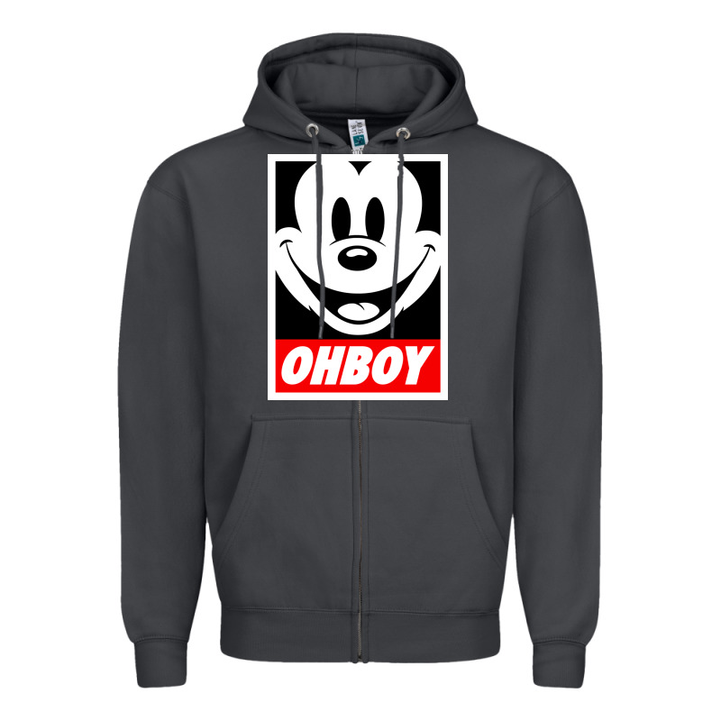 Ohboy Zipper Hoodie by linhVisuals | Teevron