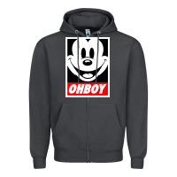 Smoke ohboy Zipper Hoodie - linhVisuals