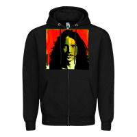 Black chris cornell best legend Zipper Hoodie - linhVisuals