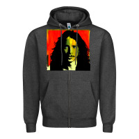 Charcoal Heather chris cornell best legend Zipper Hoodie - linhVisuals