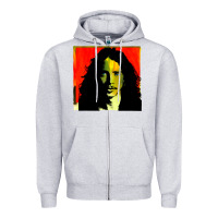 Heather Grey chris cornell best legend Zipper Hoodie - linhVisuals