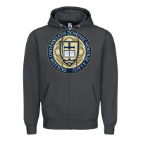 Smoke university dame Zipper Hoodie - linhVisuals