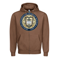 Chestnut university dame Zipper Hoodie - linhVisuals