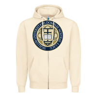 Sandshell university dame Zipper Hoodie - linhVisuals