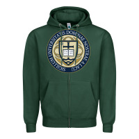 Sports Green university dame Zipper Hoodie - linhVisuals