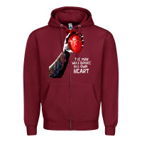 Burgundy everclear best of cover Zipper Hoodie - linhVisuals