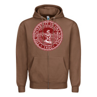Chestnut university oklahoma Zipper Hoodie - linhVisuals