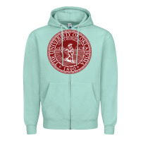 Seafoam university oklahoma Zipper Hoodie - linhVisuals