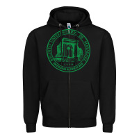 Black upr at mayaguez Zipper Hoodie - linhVisuals