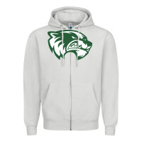 Dove Grey utah valley wolverines Zipper Hoodie - linhVisuals