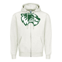 Oatmeal Heather utah valley wolverines Zipper Hoodie - linhVisuals