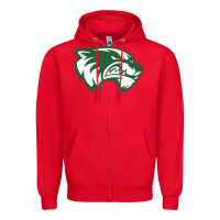 Red utah valley wolverines Zipper Hoodie - linhVisuals
