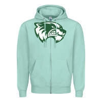 Seafoam utah valley wolverines Zipper Hoodie - linhVisuals