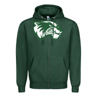 Sports Green utah valley wolverines Zipper Hoodie - linhVisuals