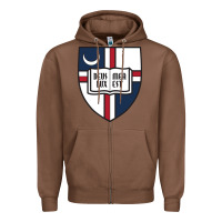 Chestnut university catholic Zipper Hoodie - linhVisuals