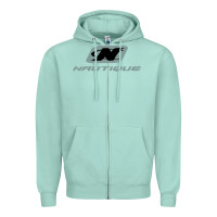 Seafoam Nautique Boats Zipper Hoodie - linhVisuals