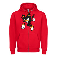 Red shadow the hedgehog Zipper Hoodie - linhVisuals
