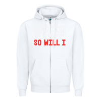 White if the stars were to worship so will i Zipper Hoodie - linhVisuals