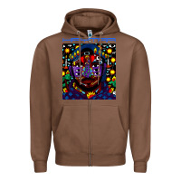 Chestnut kaytranada Zipper Hoodie - linhVisuals