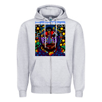 Heather Grey kaytranada Zipper Hoodie - linhVisuals