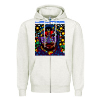 Oatmeal Heather kaytranada Zipper Hoodie - linhVisuals