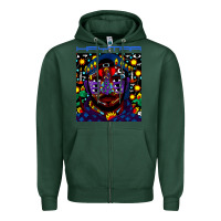 Sports Green kaytranada Zipper Hoodie - linhVisuals