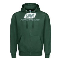 Sports Green Nautique Boats Zipper Hoodie - linhVisuals