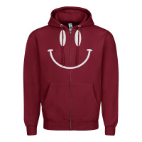 Smily Zipper Hoodie | Teevron