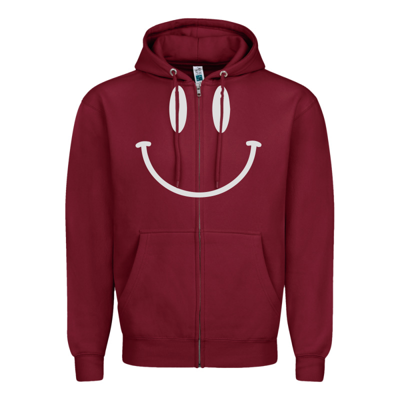 Smily Zipper Hoodie by linhVisuals | Teevron