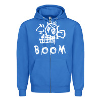 Arcane League Of Legends Jinx Boom Zipper Hoodie | Teevron