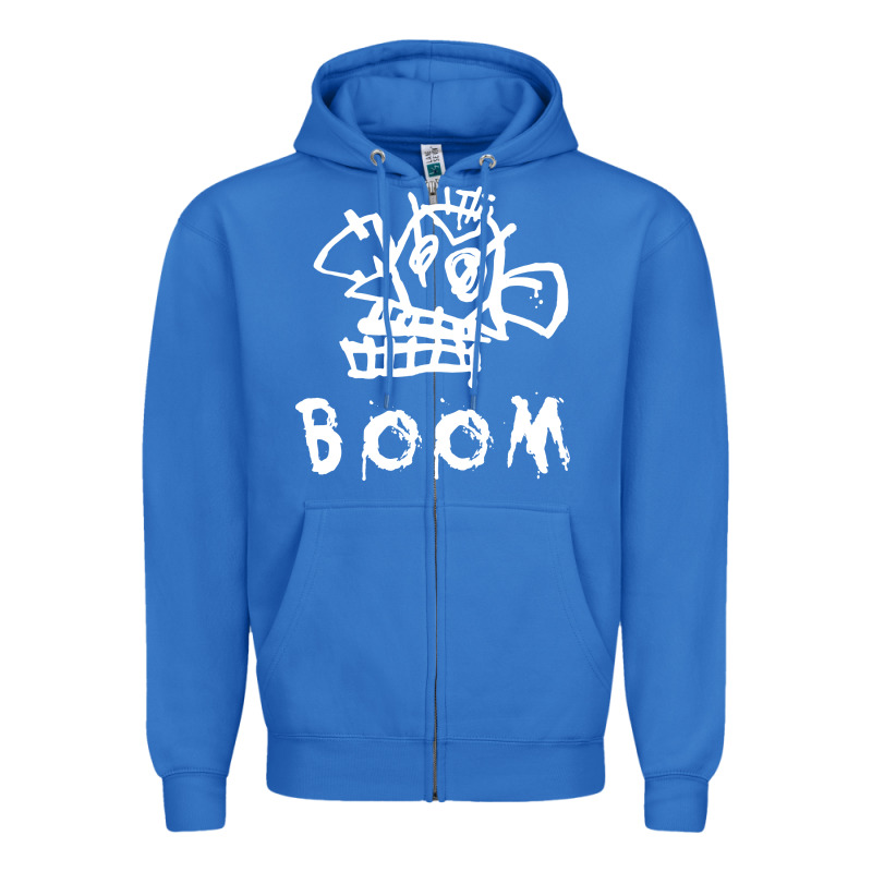 Arcane League Of Legends Jinx Boom Zipper Hoodie by linhVisuals | Teevron