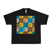 Black american football medal with leopard Urban Heavy Tee - BundleAndBundleShop