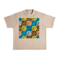 French Oak american football medal with leopard Urban Heavy Tee - BundleAndBundleShop