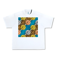 White american football medal with leopard Urban Heavy Tee - BundleAndBundleShop