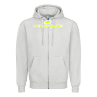 Dove Grey Nautique Boats Zipper Hoodie - linhVisuals