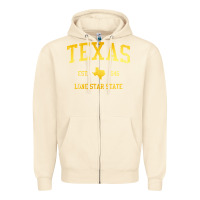 Sandshell texas Zipper Hoodie - linhVisuals