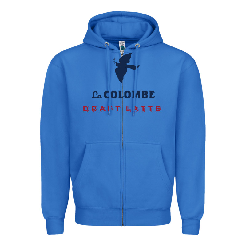 La Colombe Zipper Hoodie by linhVisuals | Teevron